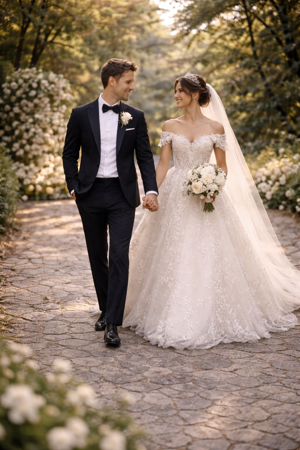 Couple dancing together